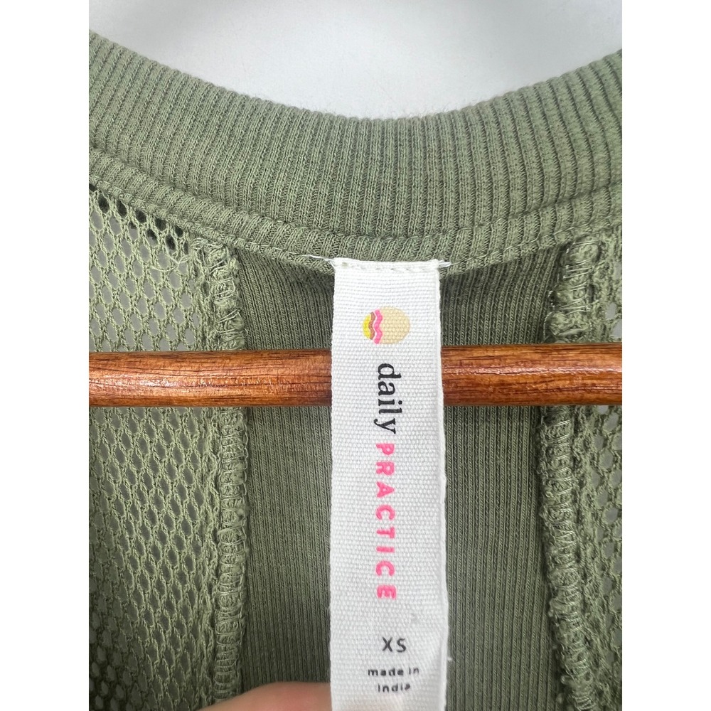 Daily Practice Trek Utility Mini Dress Camo Anthropologie Cotton XS - Picture 7 of 10